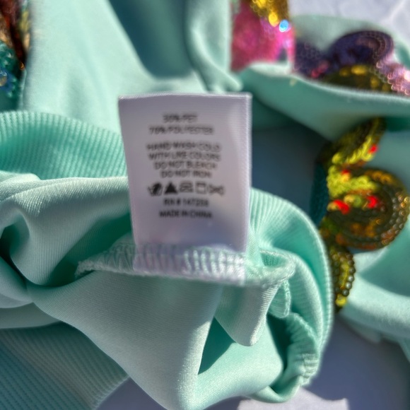 Simply Southern Mint Green Crewneck with Pink Label - Picture 5 of 7